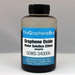 DISOLUCIÓN DE ÓXIDO DE GRAFENO EN AGUA 4mg/ml (250ml)